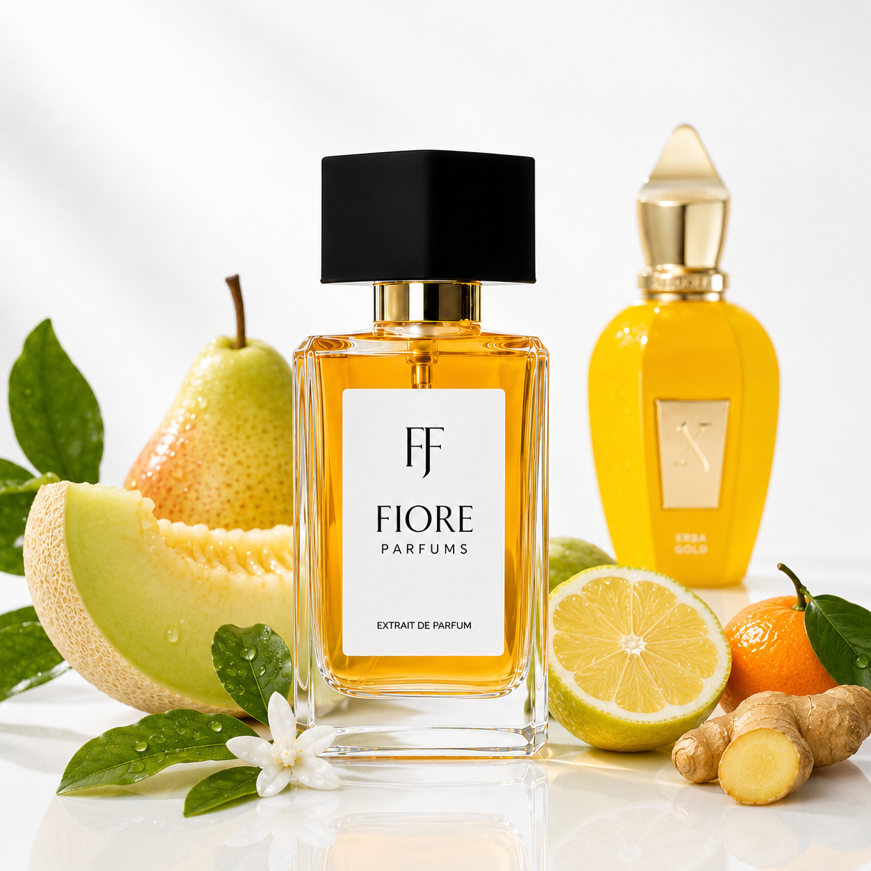 FIORE Santorini – Duftzwilling zu Erba Gold, Extrait de Parfum